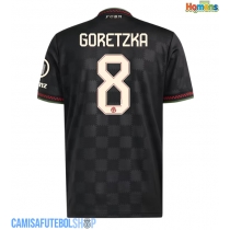 Camisa de time de futebol Bayern Munich Leon Goretzka #8 Replicas 3º Equipamento 2025-26 Manga Curta